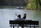 Idylle im Englischen Garten in München